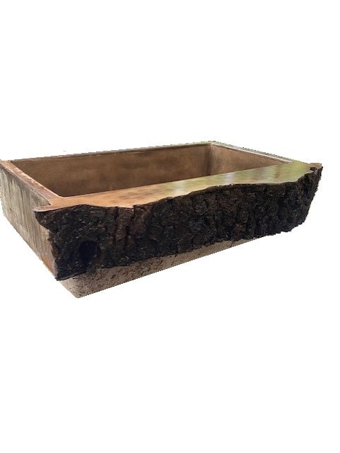 Log Home Tree Trunk Rustic Apron kitchen Sink
